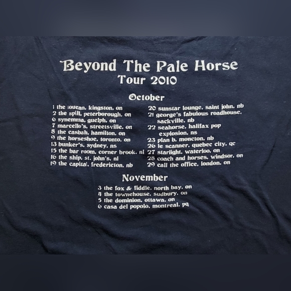 🇨🇦C'MON🇨🇦 2010 Canadian Tour tee - Picture 4 of 7